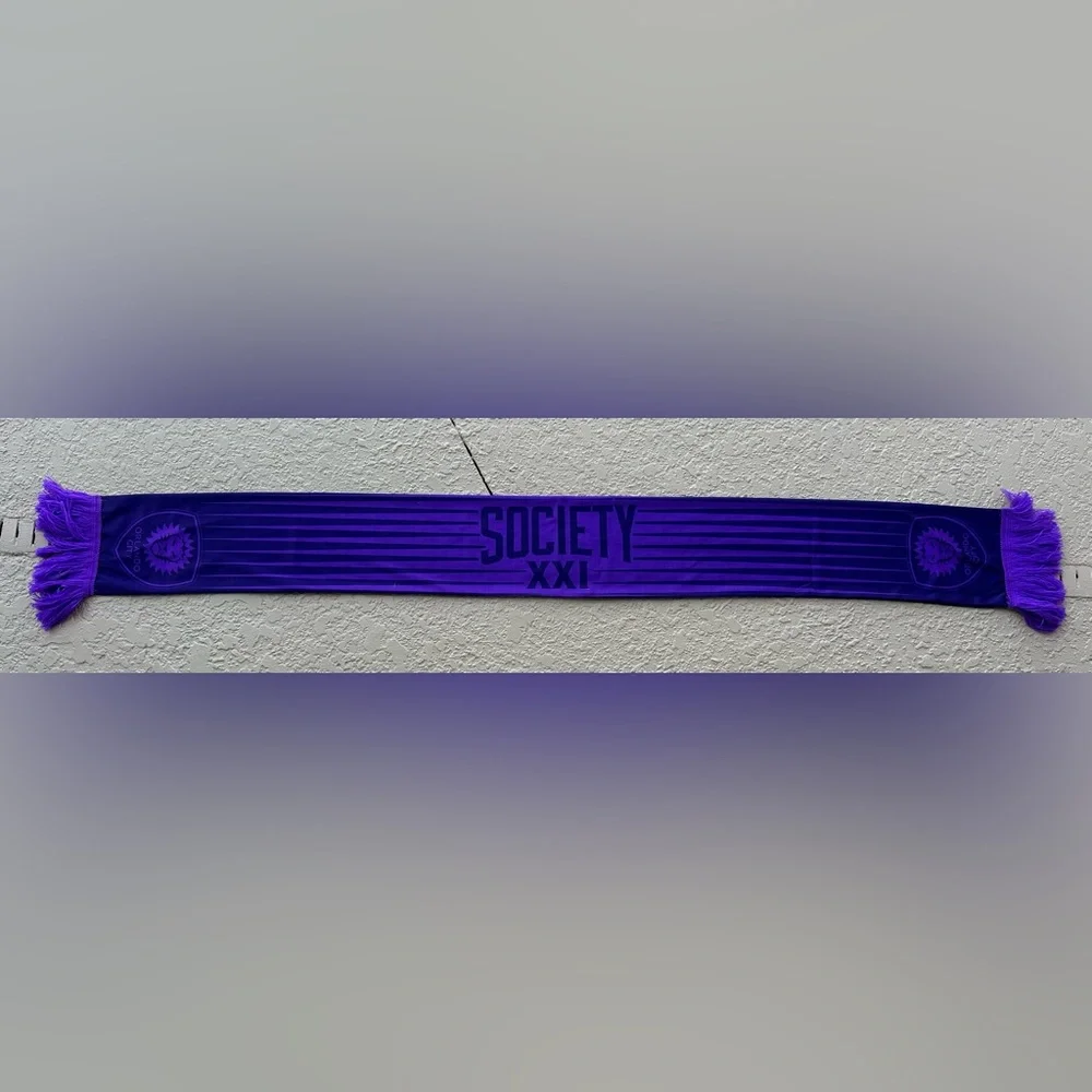 Orlando City SC Society XXI (2021) Scarf Rare Item in VGC Soccer MLS